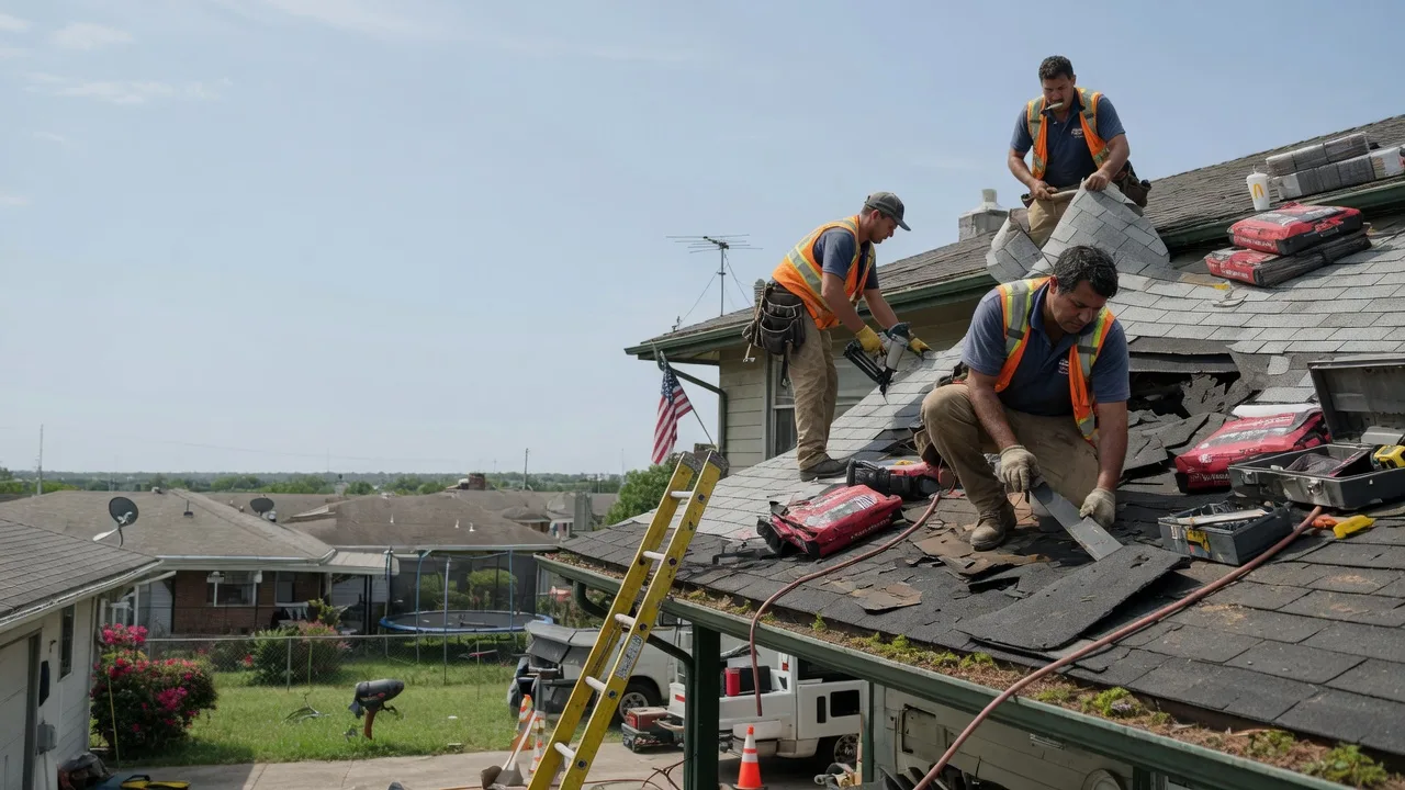 Roof Repair in Wakarusa, KS near me